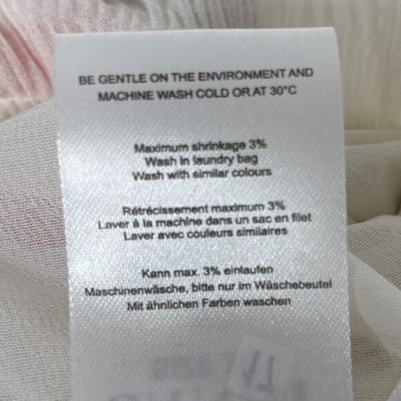 GANNI Size: 34 US Size: 2 Style 1729 Lowell Floral Print Tiered Mini Dress - Picture 13 of 15